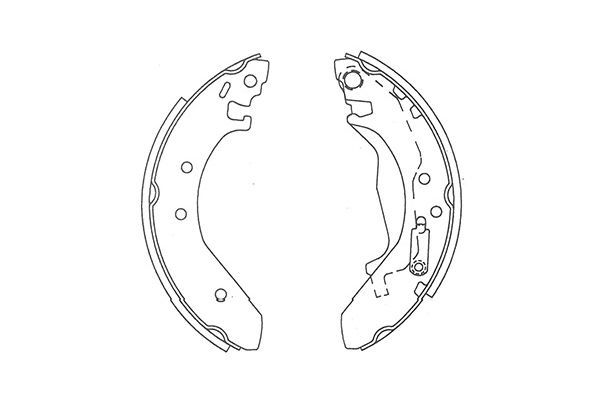 KAVO PARTS stabdžių trinkelių komplektas BS-2905